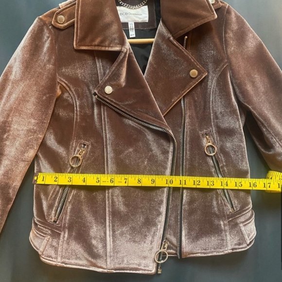 Pink Suede Bomber Jacket - Picture 8 of 11